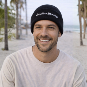 Foldover Beanie - Black