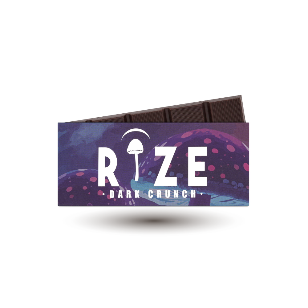 5g Rize Dark Crunch Chocolate Bar