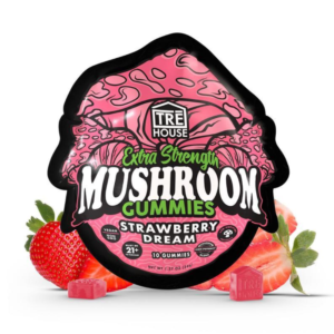 TRĒ House Extra Strength Magic Mushroom Gummies - Strawberry Dream