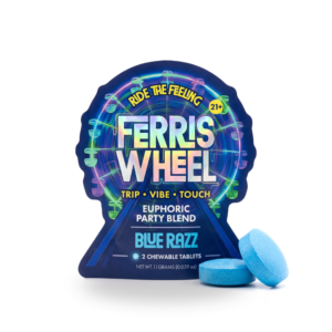 Kanna Euphoric Party Tablets by Ferris Wheel - Blue Razz